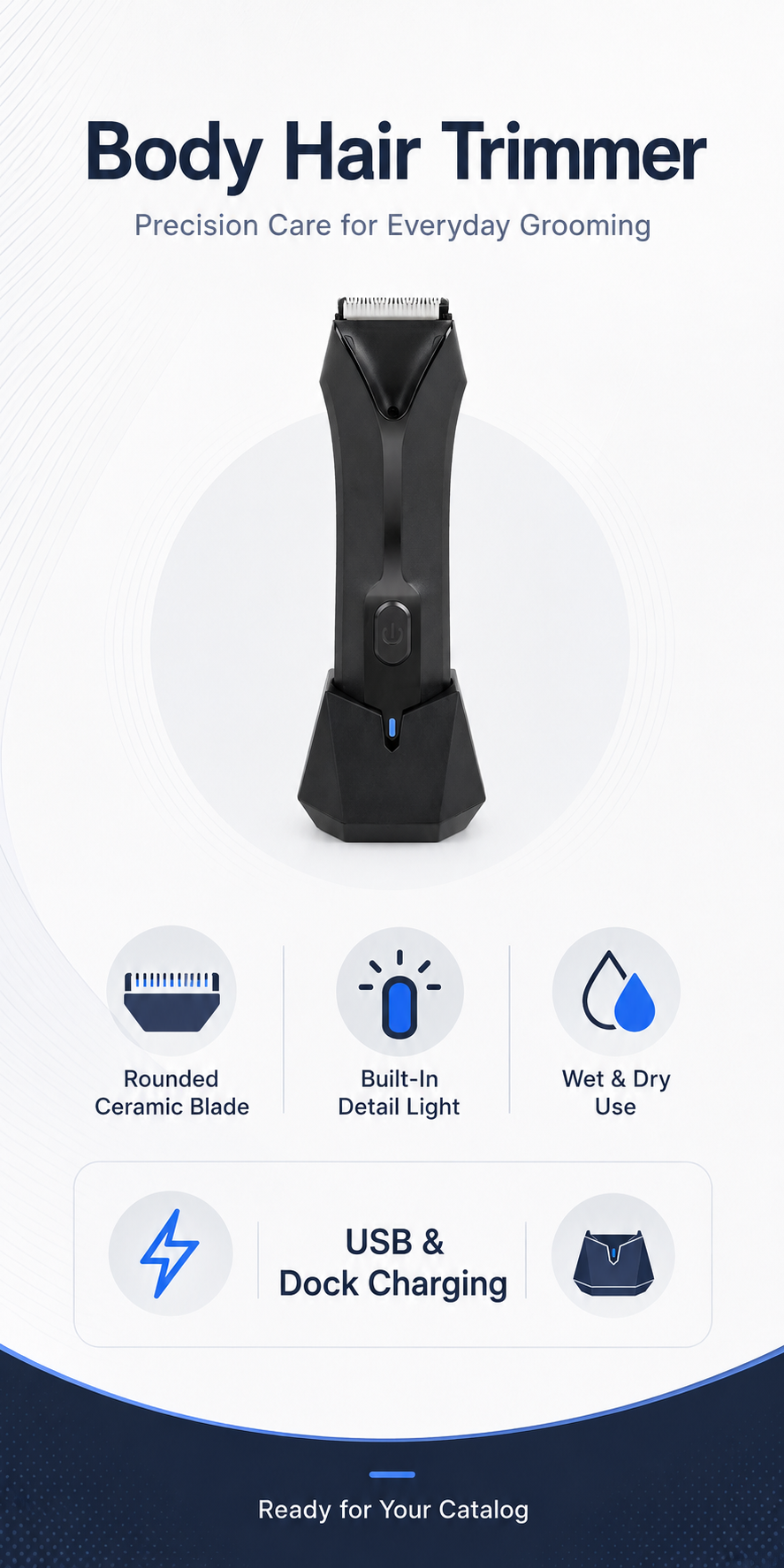 AIMEI HC-W018 body trimmer OEM product detail image A.